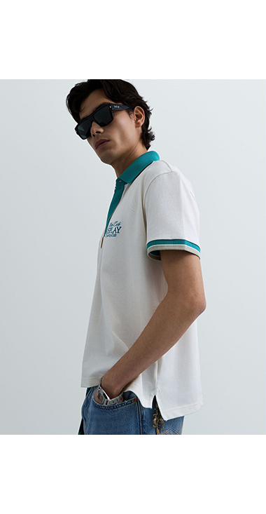 REPLAY &times; Monte Carlo Country Club ポロシャツ 詳細画像